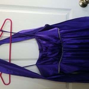 Purple dress Size Large Homecoming/Prom